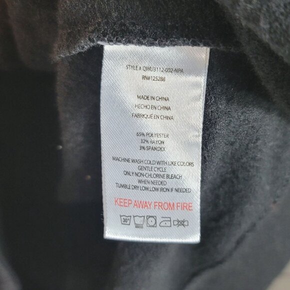 Rae Dunn Halloween Boo! Sweatshirt Black Medium Round Neck Pullover Long Sleeve - Picture 6 of 6